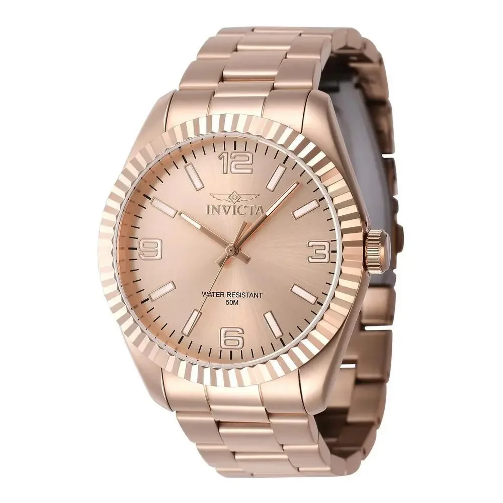 NWT Invicta 47462 Specialty | 3-Hand | Rose Gold | Men's Watch